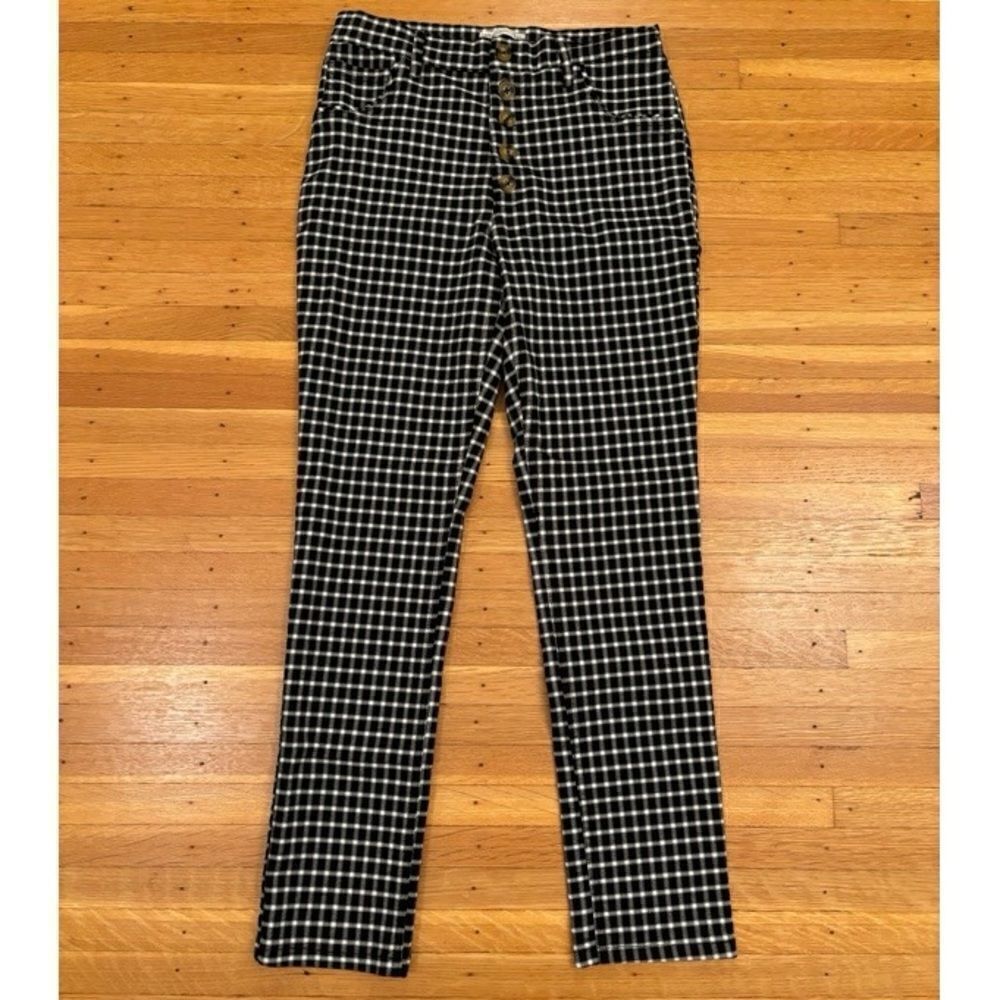 Urban Outfitters Black and White Checkered Pants